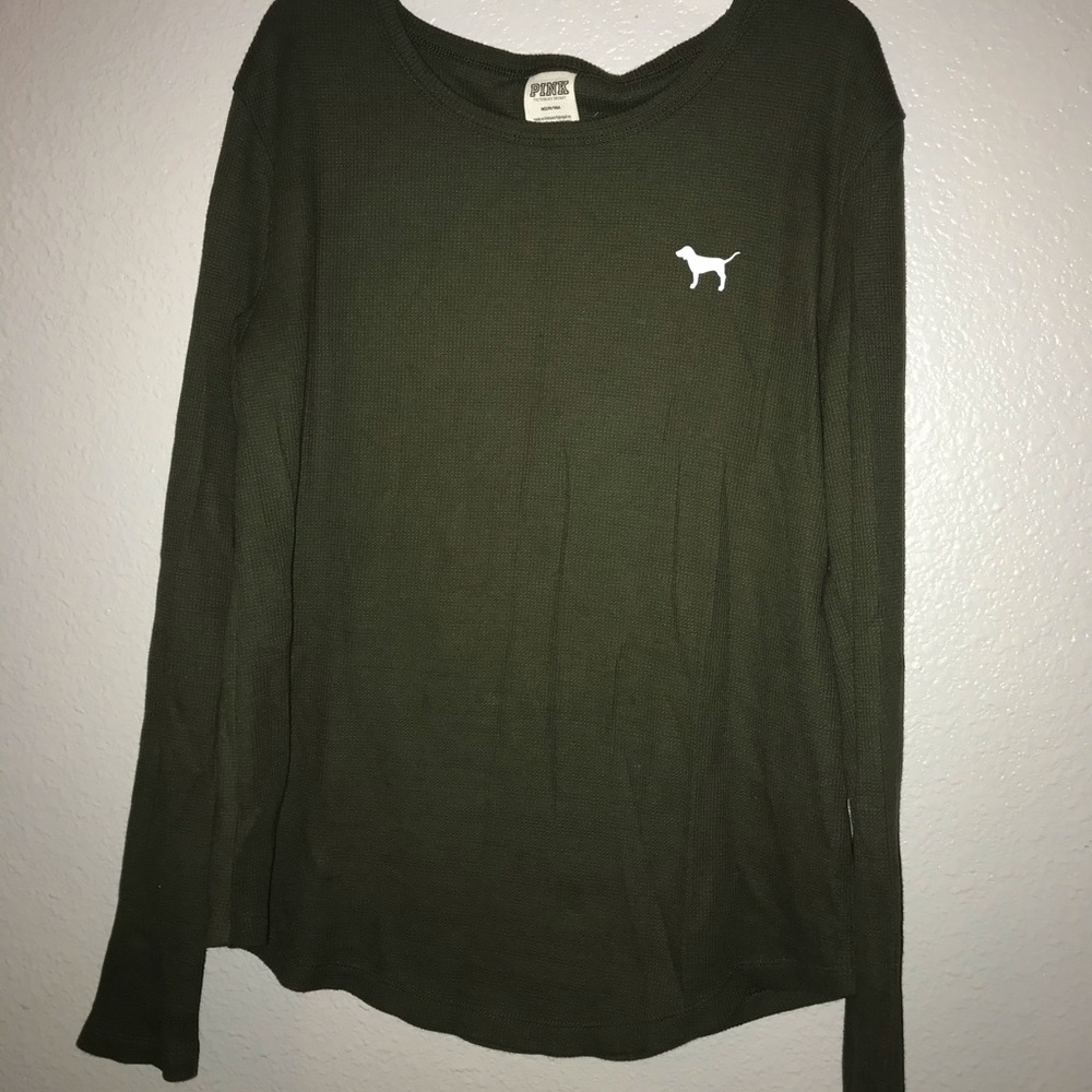 Olive green top